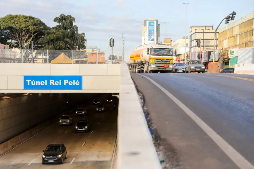 Inaugurado há três dias, Túnel Rei Pelé já impacta vida dos motoristas -  Agita Brasília