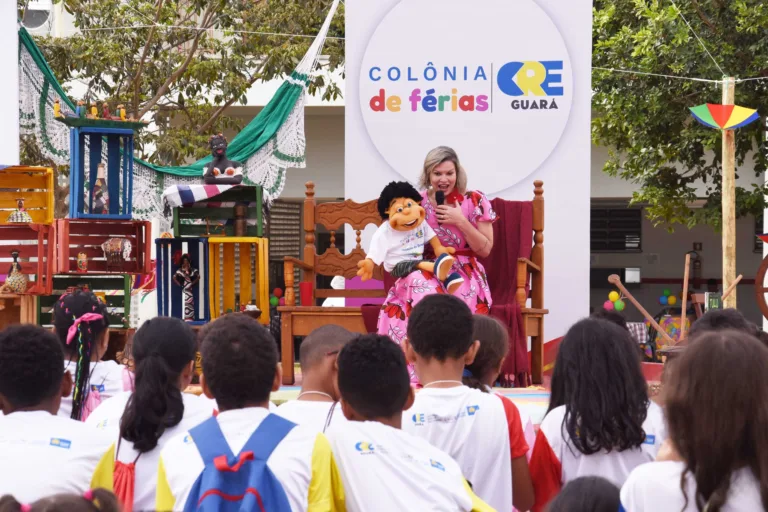 Colônia de férias oferece semana especial para alunos do Guará e Estrutural  - Agita Brasília