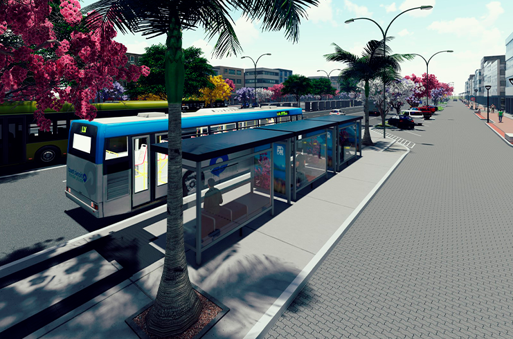 Aprovada a terceira etapa do BRT na Avenida Hélio Prates - Agita Brasília