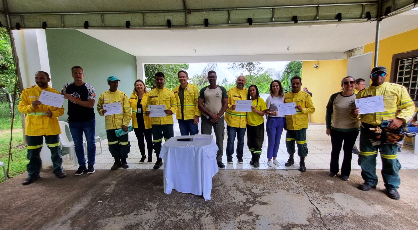 Brigada florestal que atuou em unidades de conservação recebe homenagem - Agita Brasília