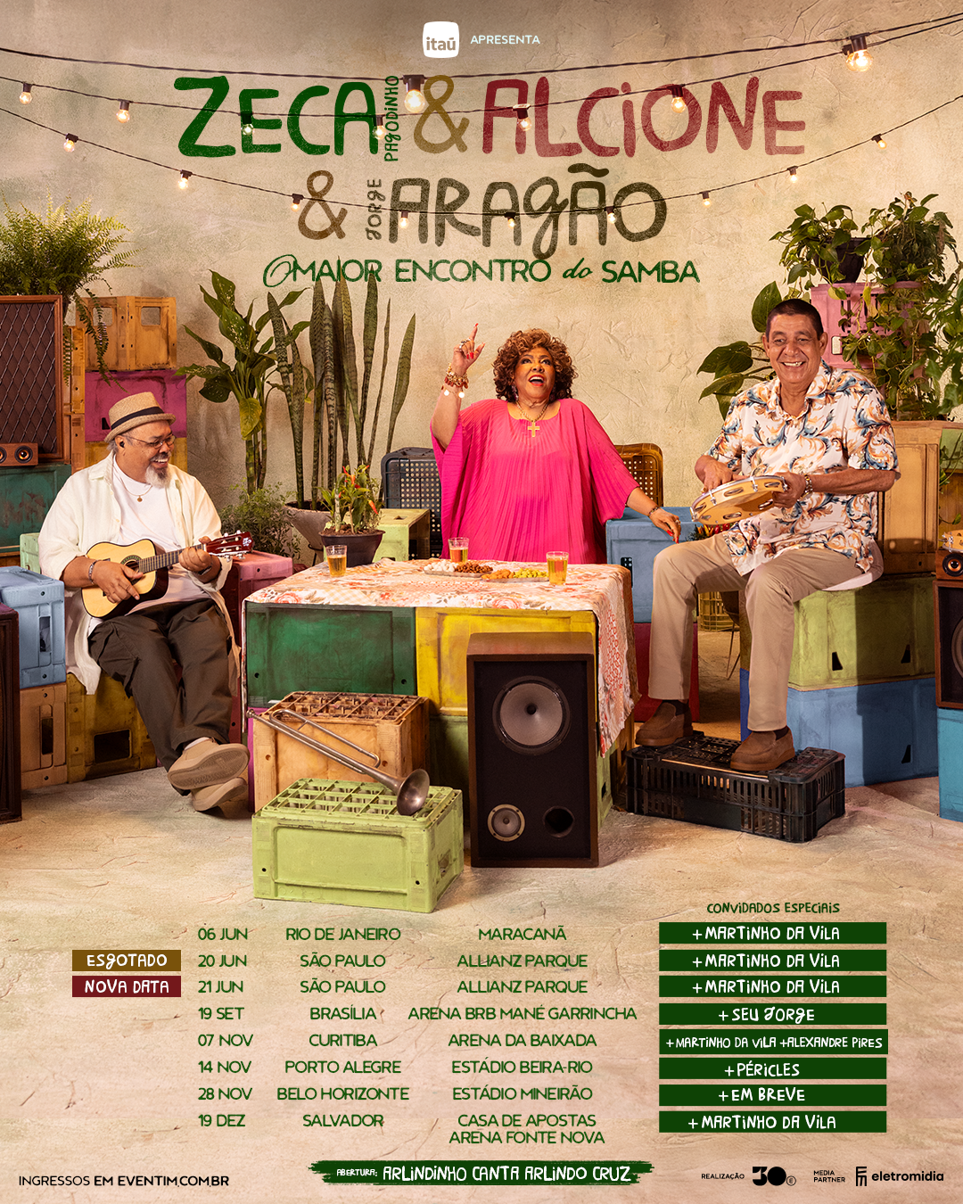 Maior Encontro do Samba Brasília – Zeca Pagodinho e Alcione e