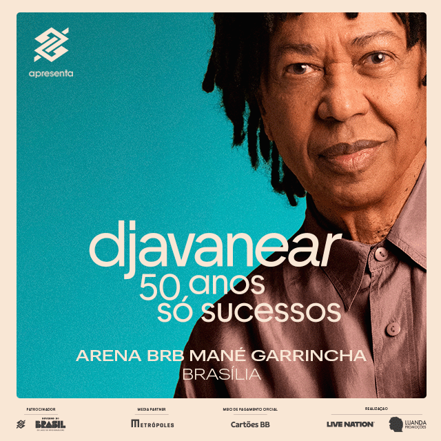 Djavan em Brasília: Turnê de 50 Anos