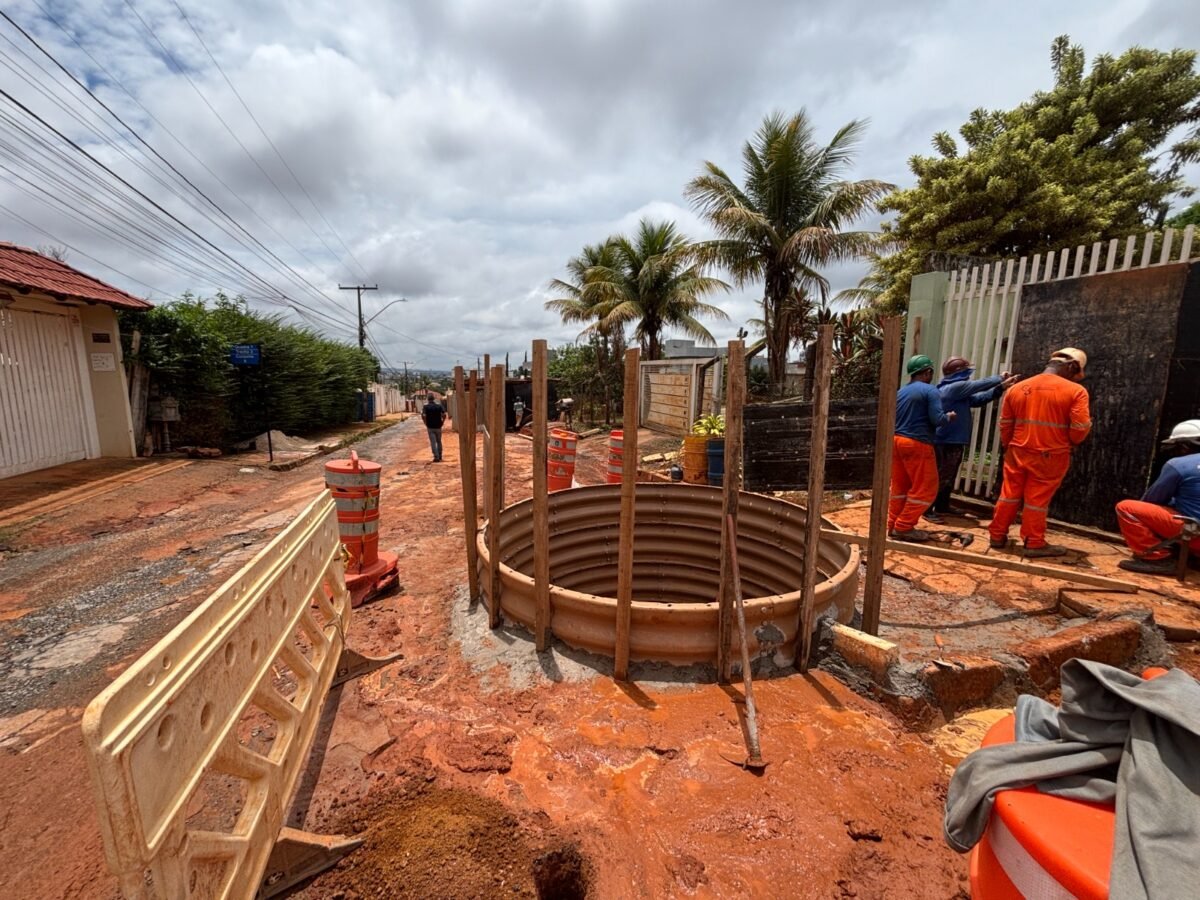 Vicente Pires recebe obras de drenagem e pavimentação com investimentos de R$‌ 58,8 milhões