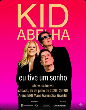 Kid Abelha em Brasília