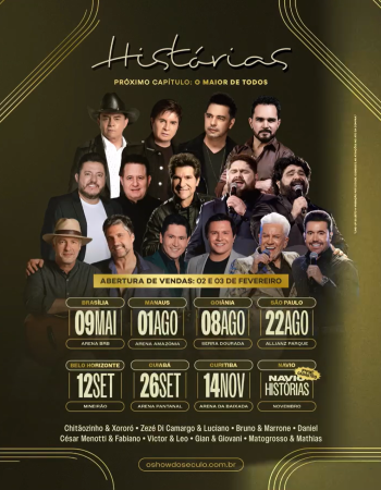 Histórias Brasília 2026